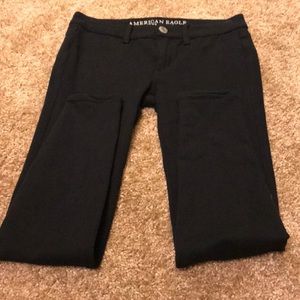 Black Jeggings- American Eagle